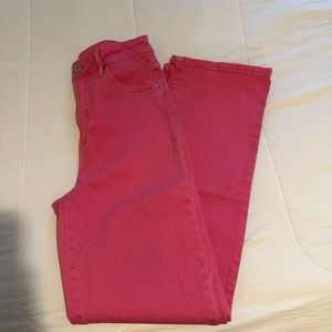 Hot pink Jeans size 4